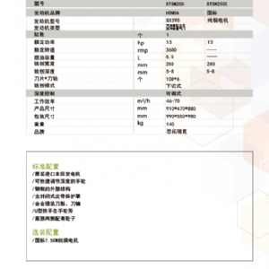 小型铣刨机STSM-250E