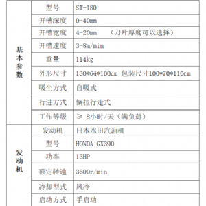 灌缝机相关产品-路面吸尘开槽机ST-180